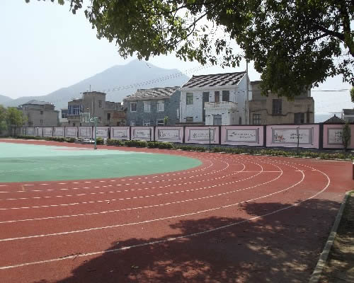 天台学校手绘墙