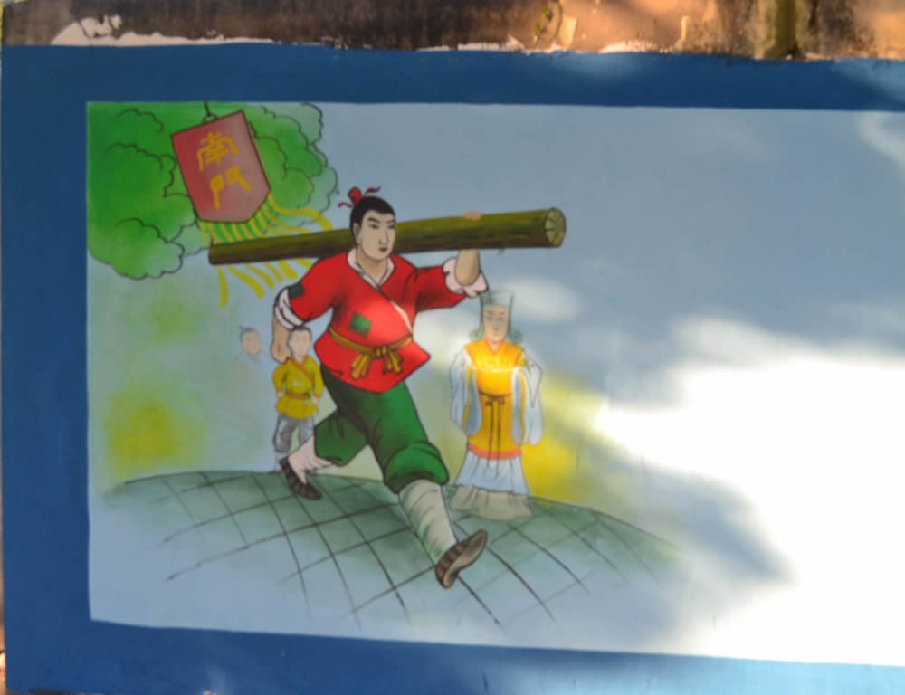 宁波学校手绘