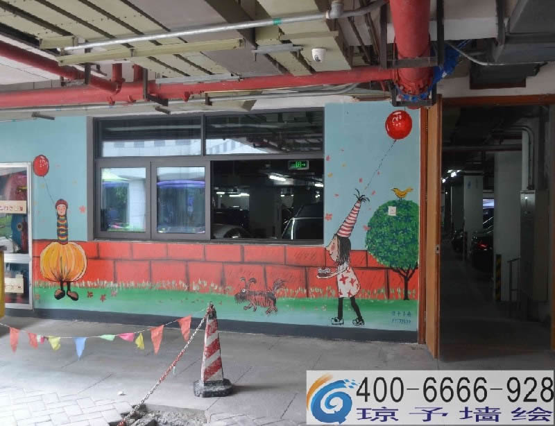 嘉善地下走廊手绘