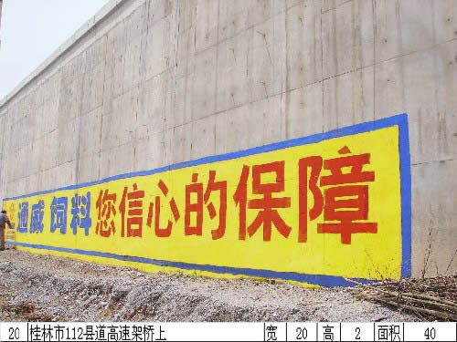 丽水哪家户外刷墙广告公司做得比较好